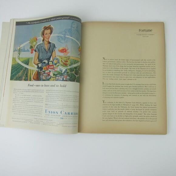 Vintage FORTUNE Magazine July 1948 Packard, Buick,  Cadillac, Bell & Howell Ads - Picture 8 of 16